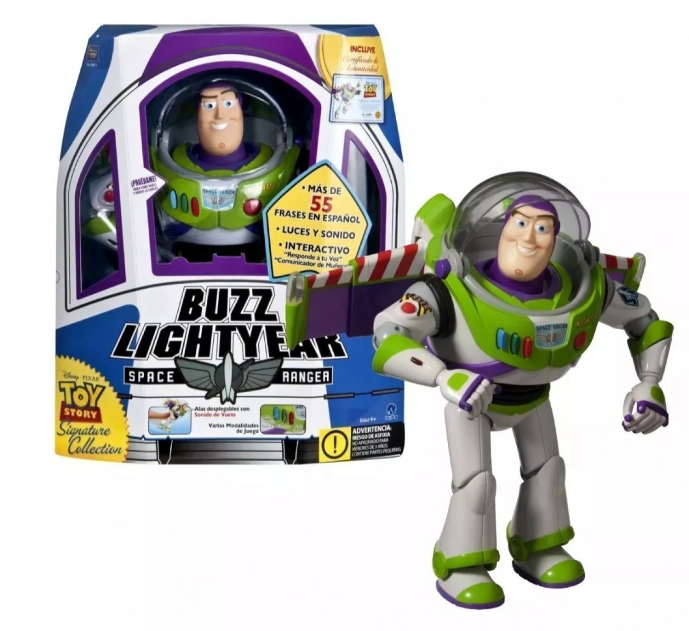 Buzz Interactivo Signature Collection Toy Story 55 Frases! SIN STOCK