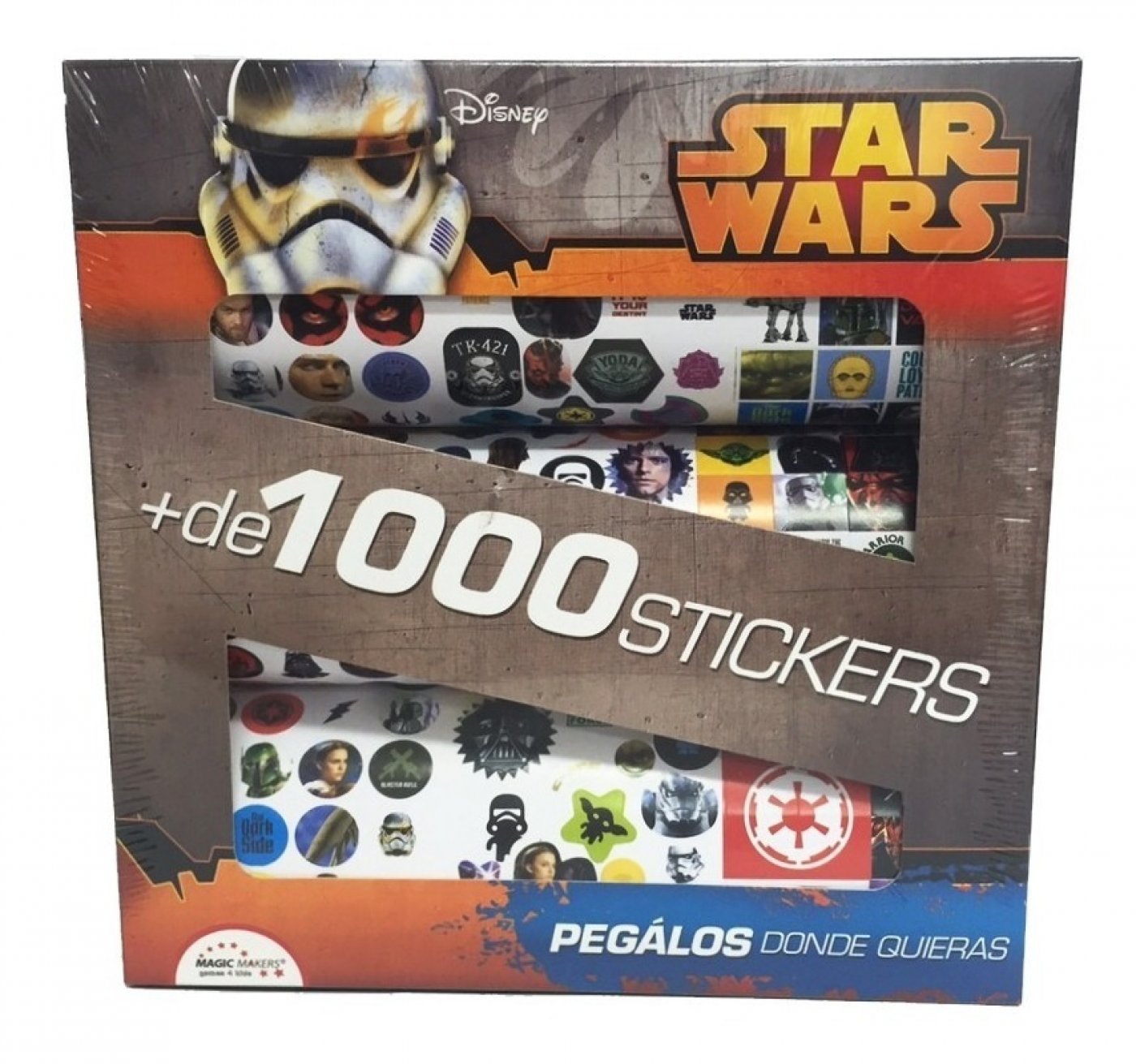 + 1000 Stickers de Star Wars - Pegalos donde Quieras!