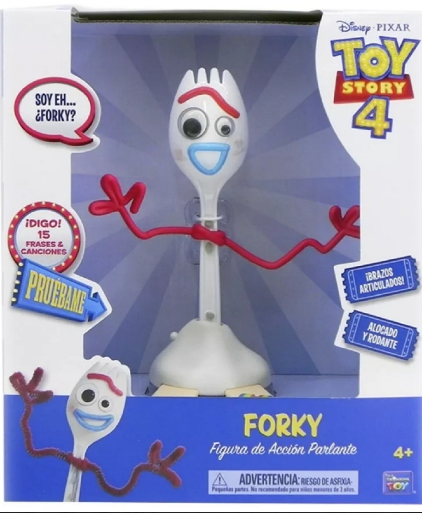 TOY STORY 4 FORKY  15 frases (SIN STOCK )