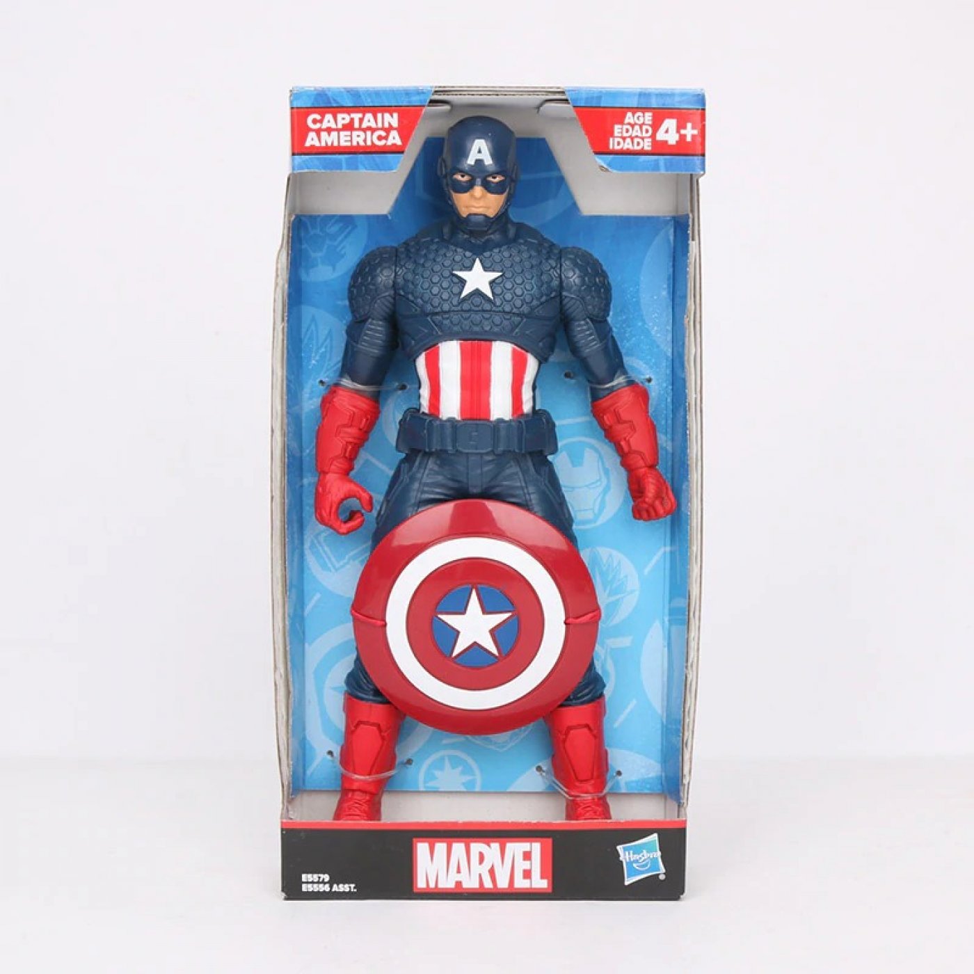 Muñeco Capitán América Marvel Original Hasbro