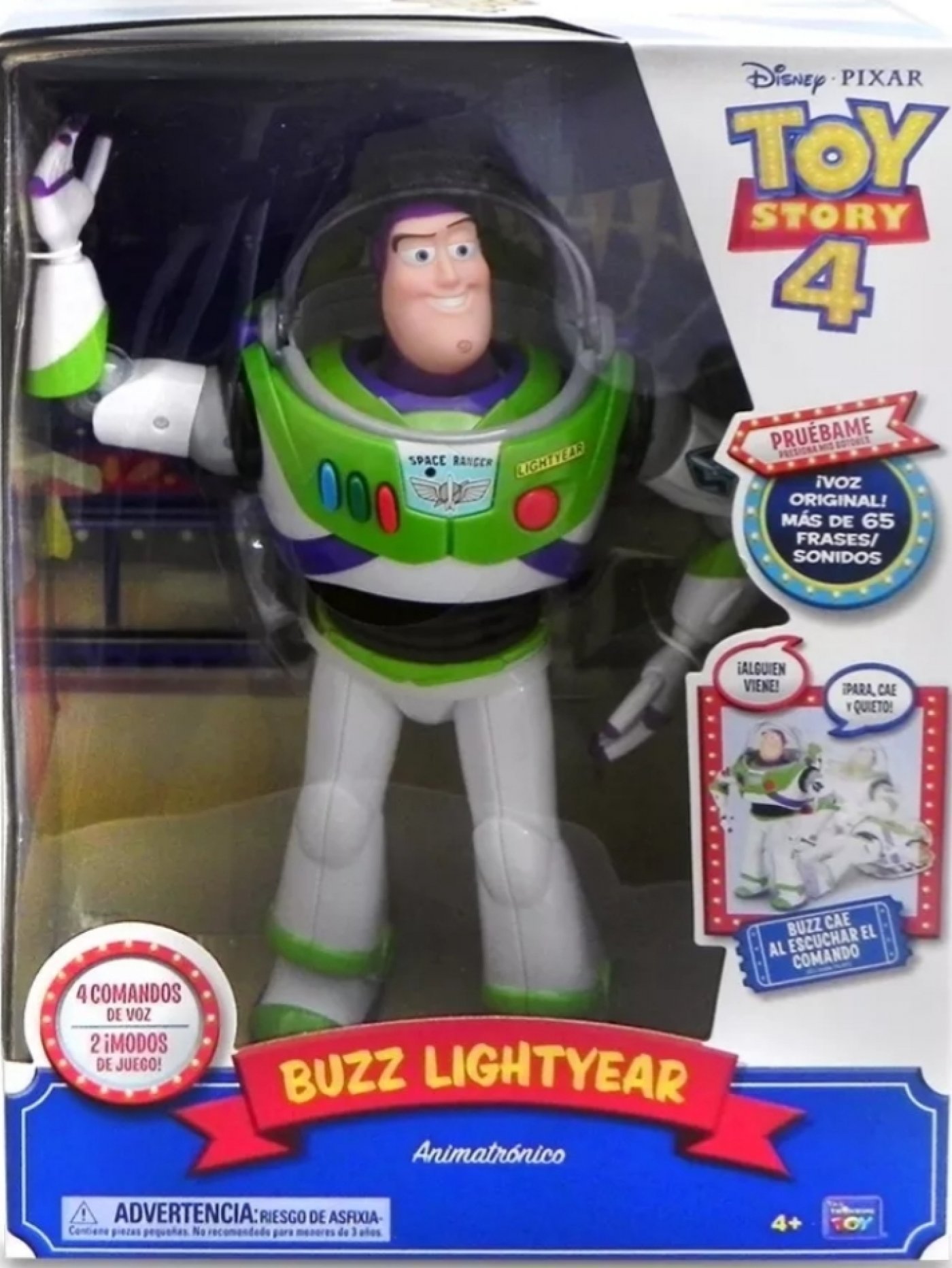Toy Story 4 Buzz Lightyear ( Mas De 65 Frases ) SIN STOCK 