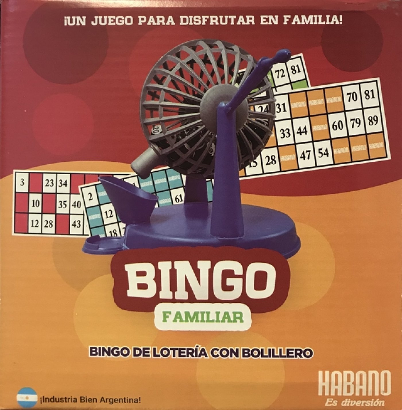 Juego De Mesa Bingo Familiar Habano 1003