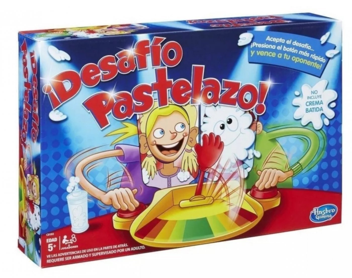 Desafio Pastelazo Doble Original Hasbro Nuevo Ingreso!!! (SIN STOCK)