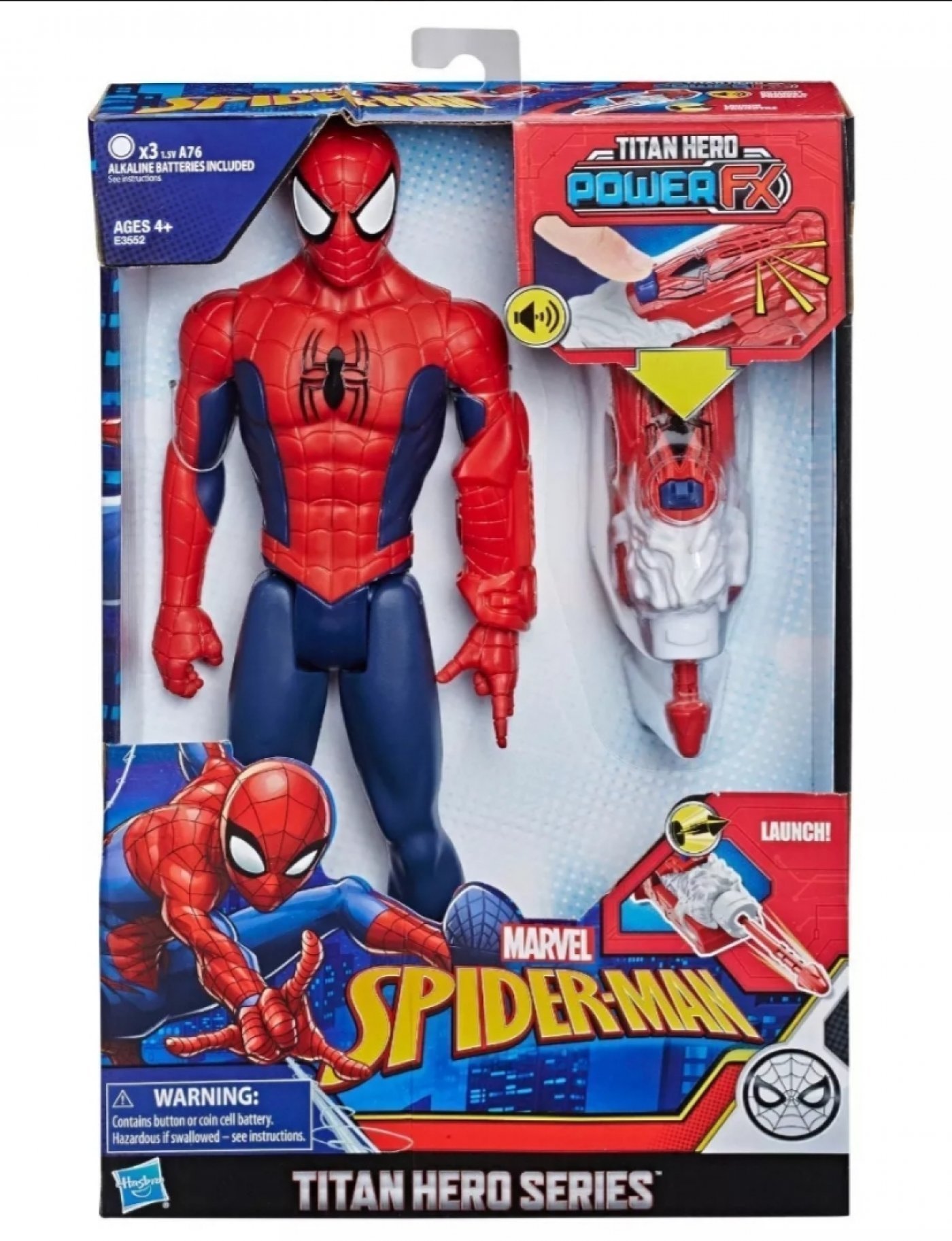 SPIDERMAN TITAN HERO FX POWER  MARVEL, !!   (SIN STOCK)