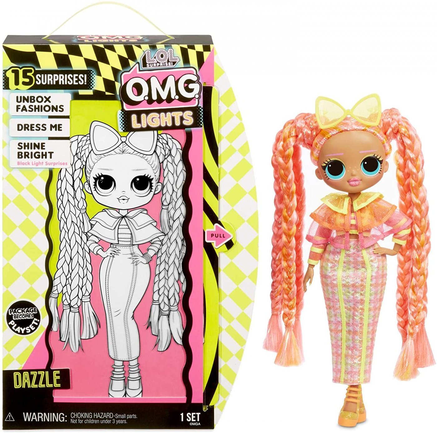 L.o.l. Surprise O.m.g. Lights Dazzle Fashion Doll Original  (SIN STOCK)