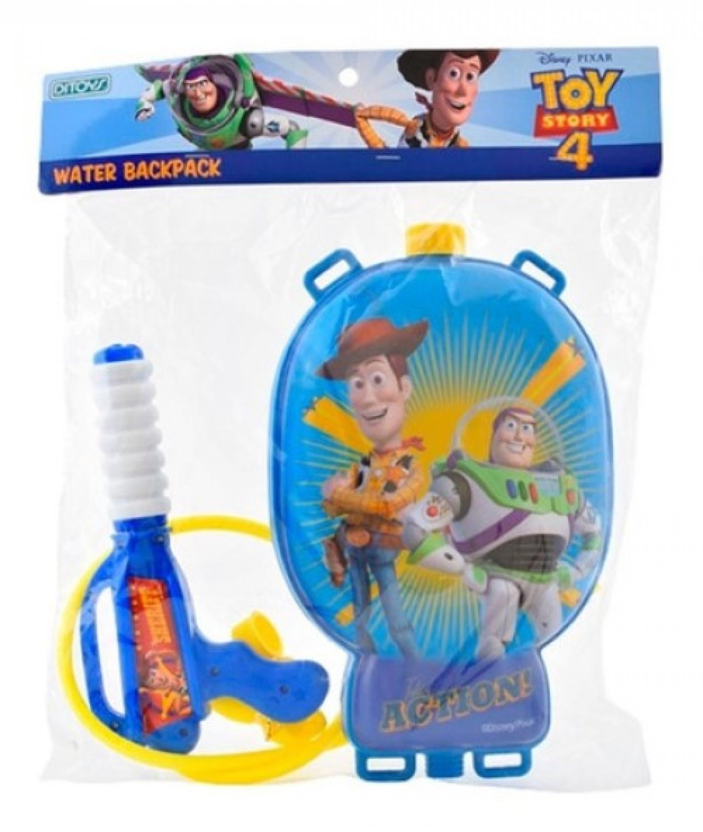 Mochila lanza agua de Toy Story