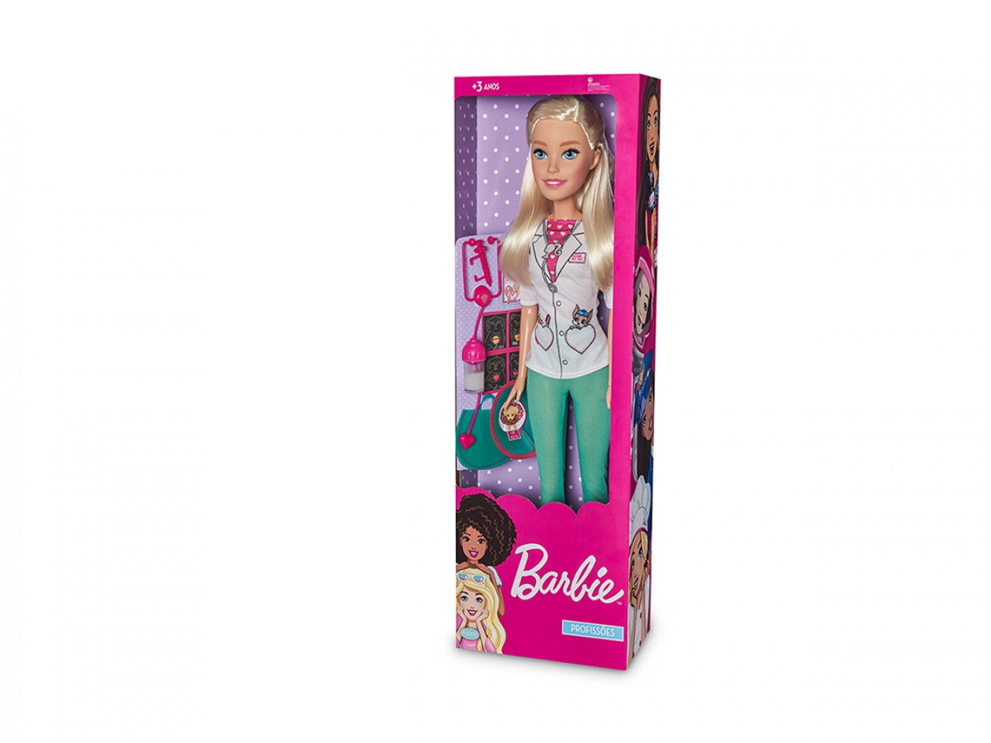 Barbie Muñeca Veterinaria 67 Cm