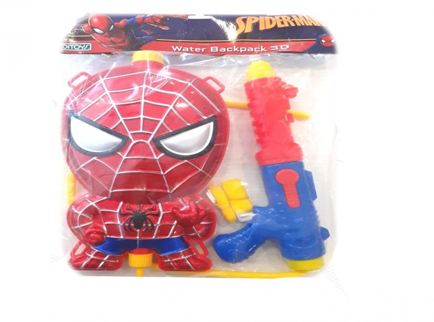Pistola de Agua de Spiderman con Mochila  (SIN STOCK)