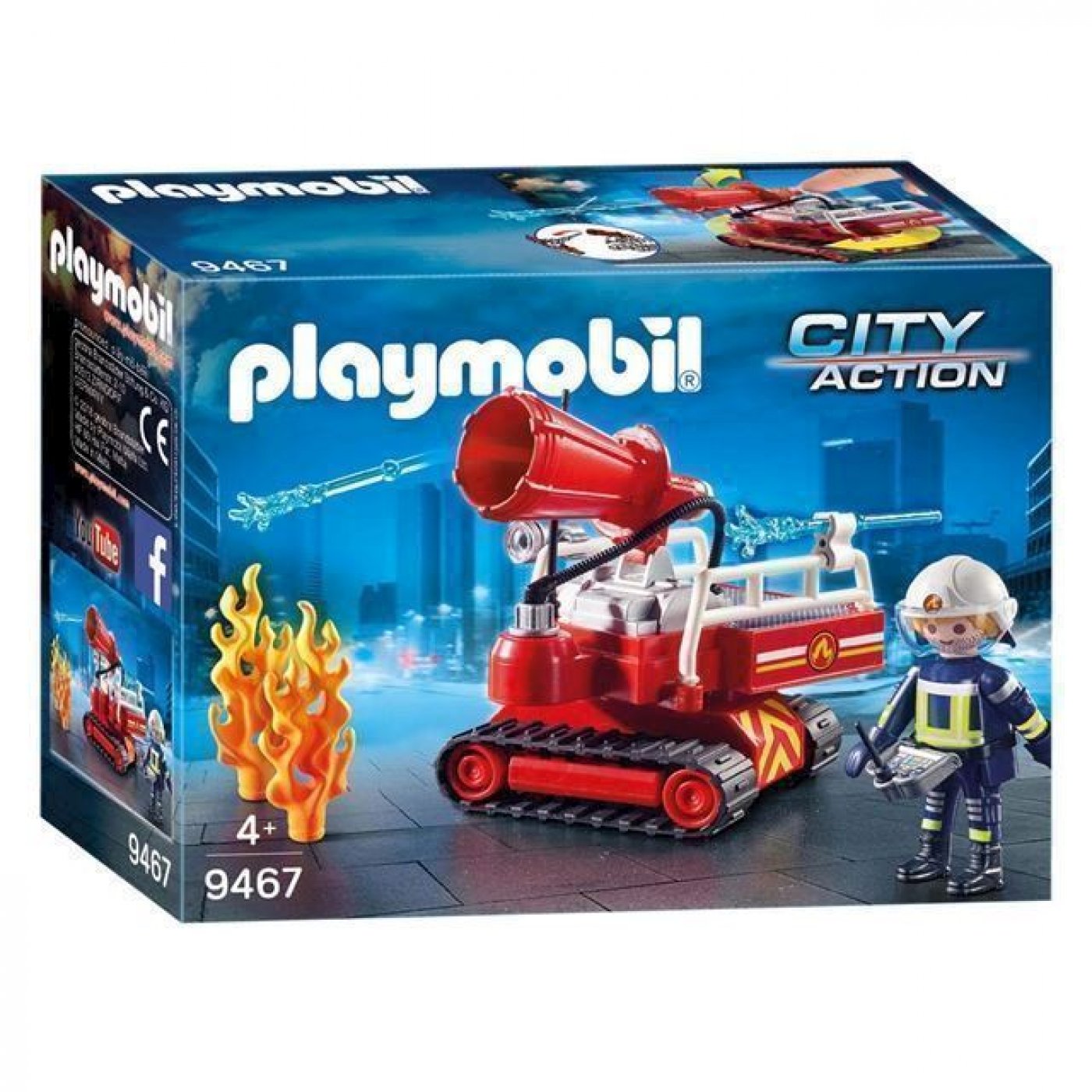 Playmobil Robot de Extincion Bombero