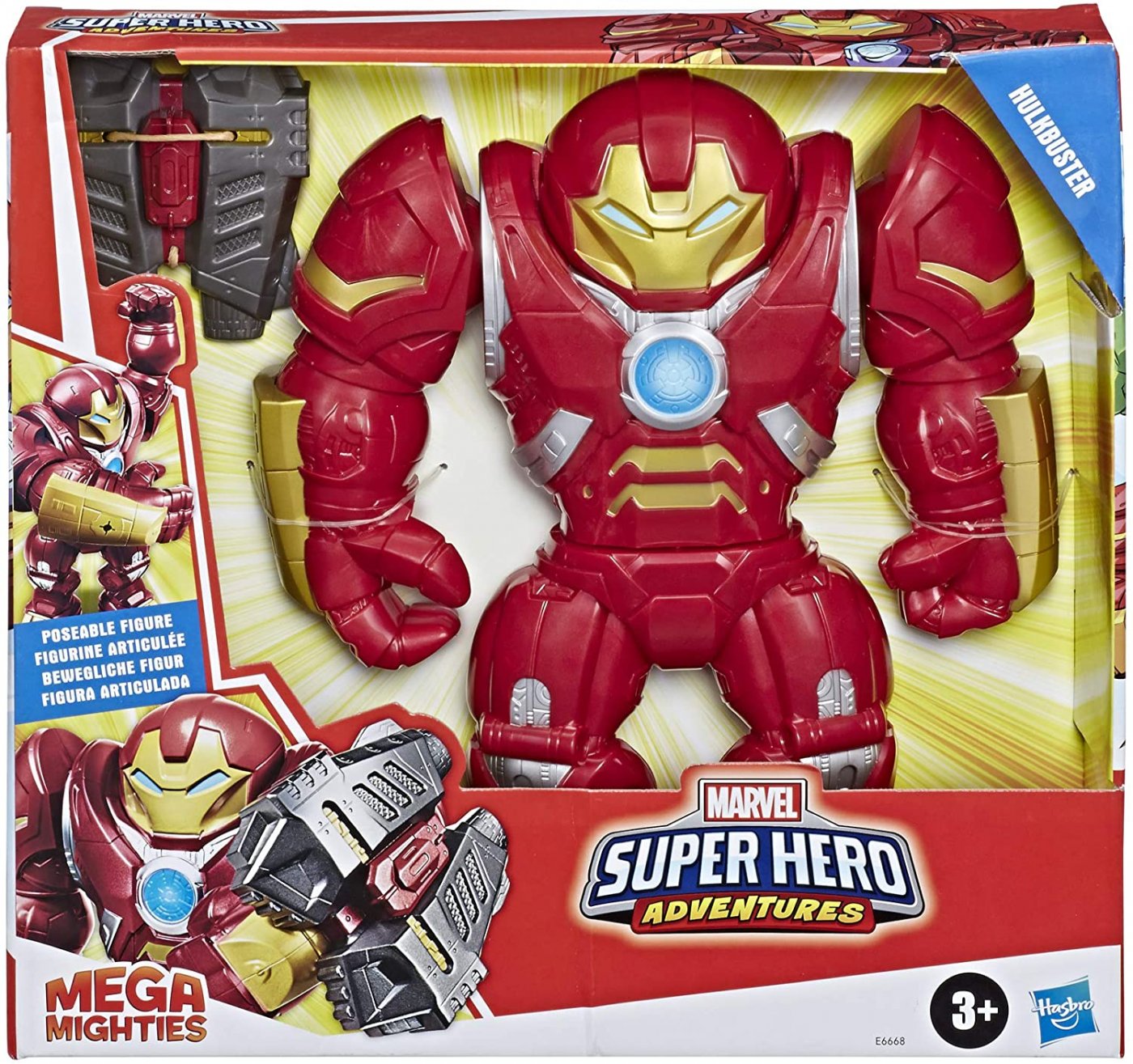 Muñeco Hulkbuster Hasbro Super Mega Mightie