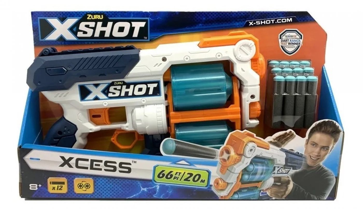 X-shot Arma Xcess Lanza Dardos 12 Incluidos 01164