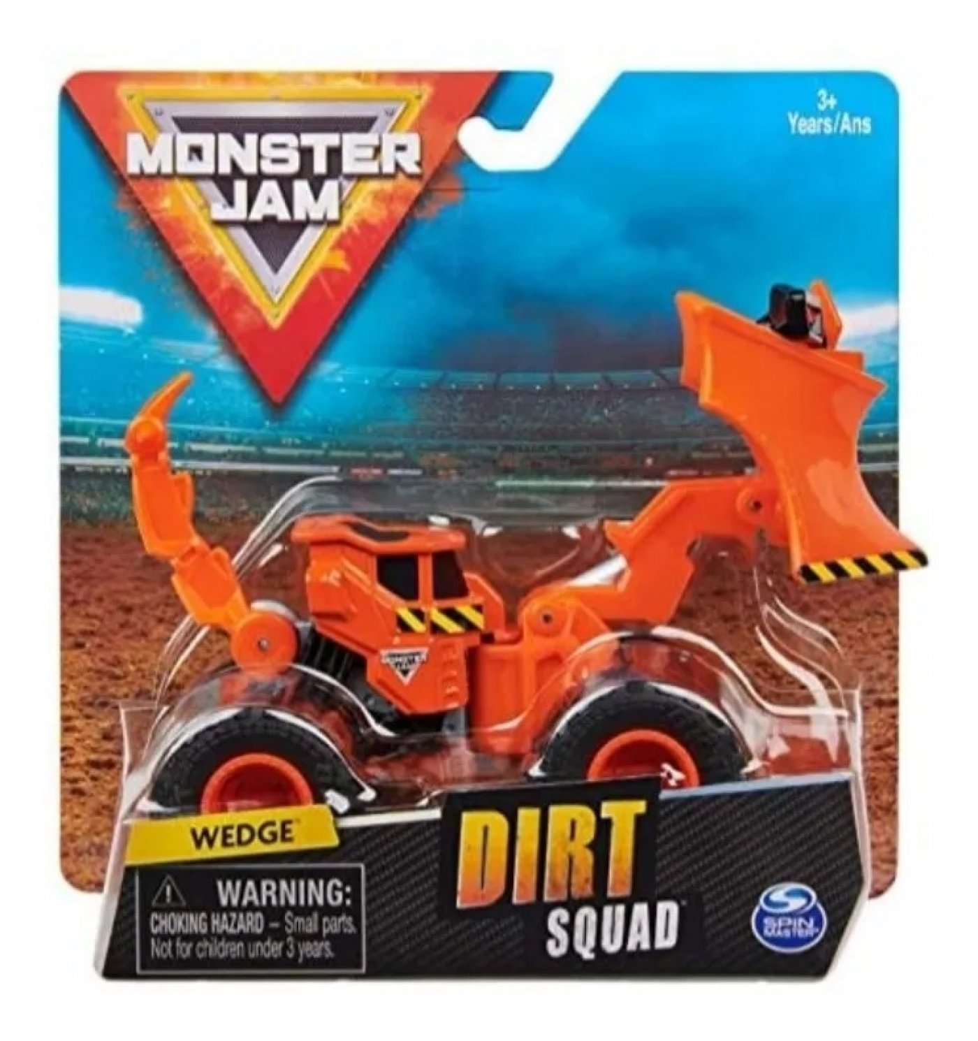 Monster Jam Vehículo Dirt Squad WEDGE Spin Master  (SIN STOCK)