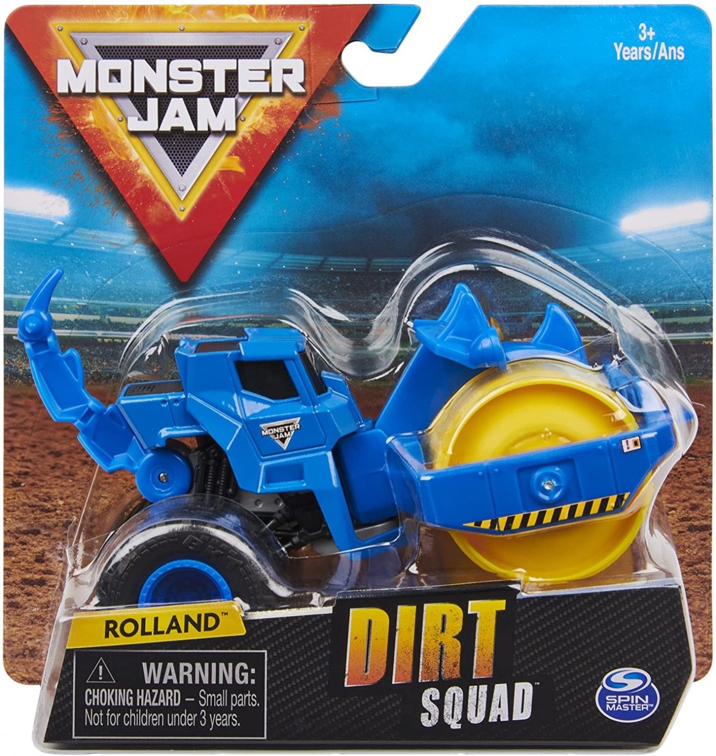 Monster Jam Vehiculo Rolland Blister Dirt Squad.   (SIN STOCK)
