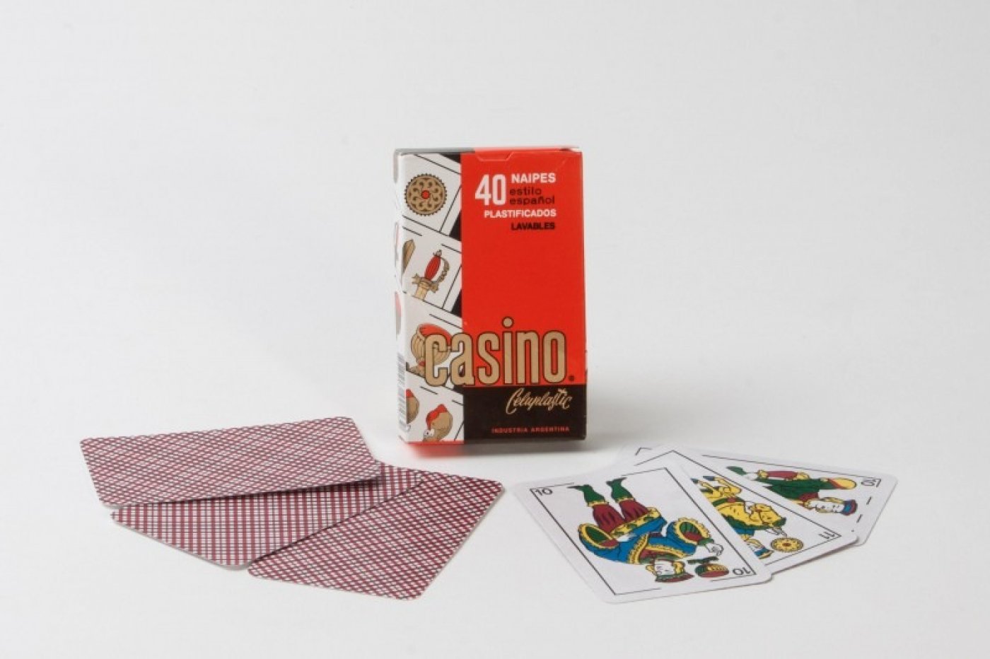 Naipes Casino 40 cartas plastificadas 