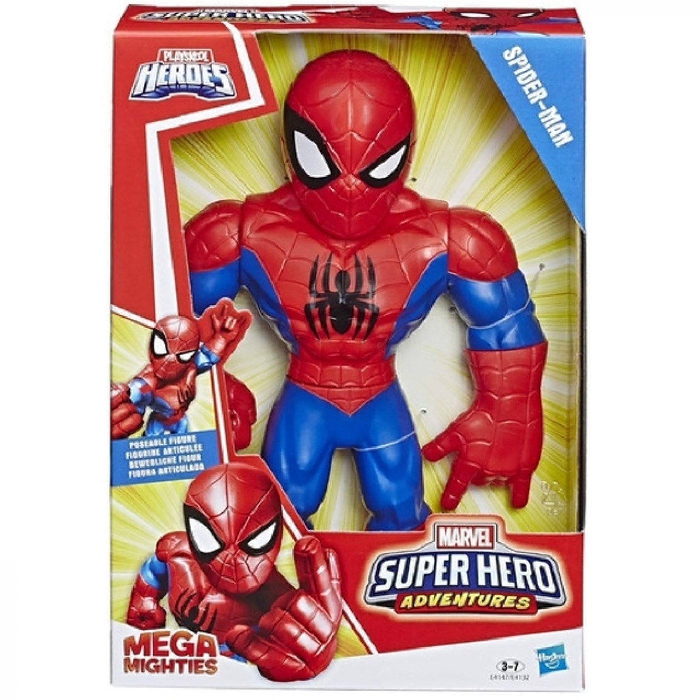 Playskool Super Heroes Aventuras Marvel Hasbro Spiderman  (SIN STOCK)