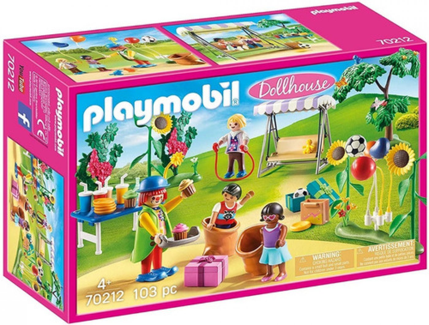 Playmobil Fiesta De Cumpleaños 70212 Dollhouse 103 Piezas