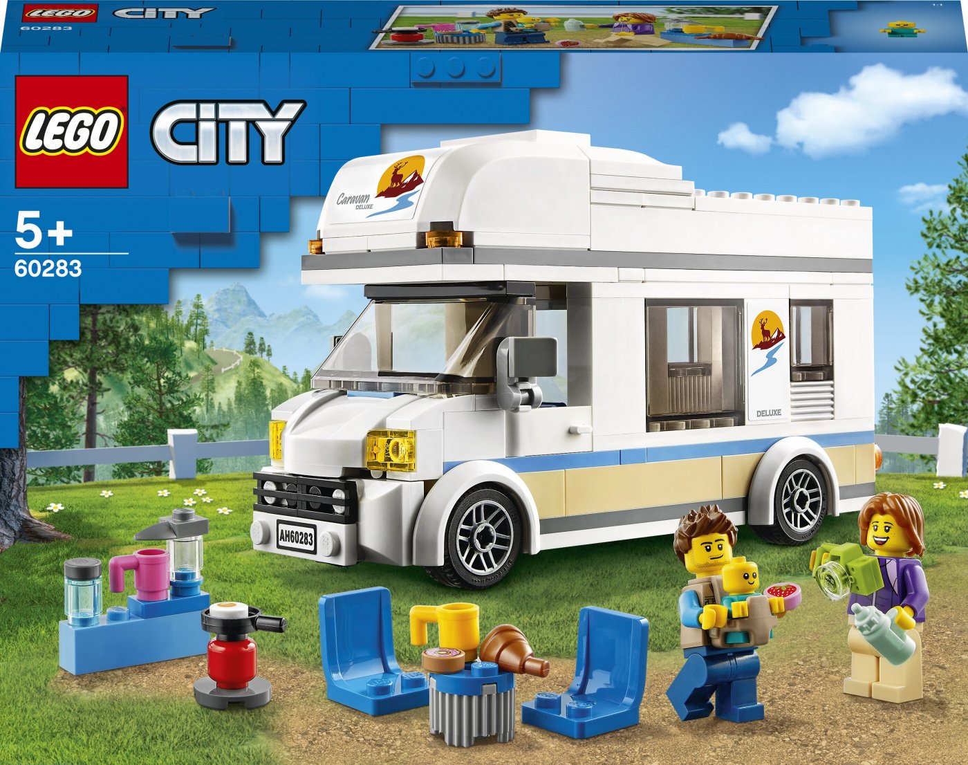 Lego City - Autocaravana De Vacaciones 190 Piezas