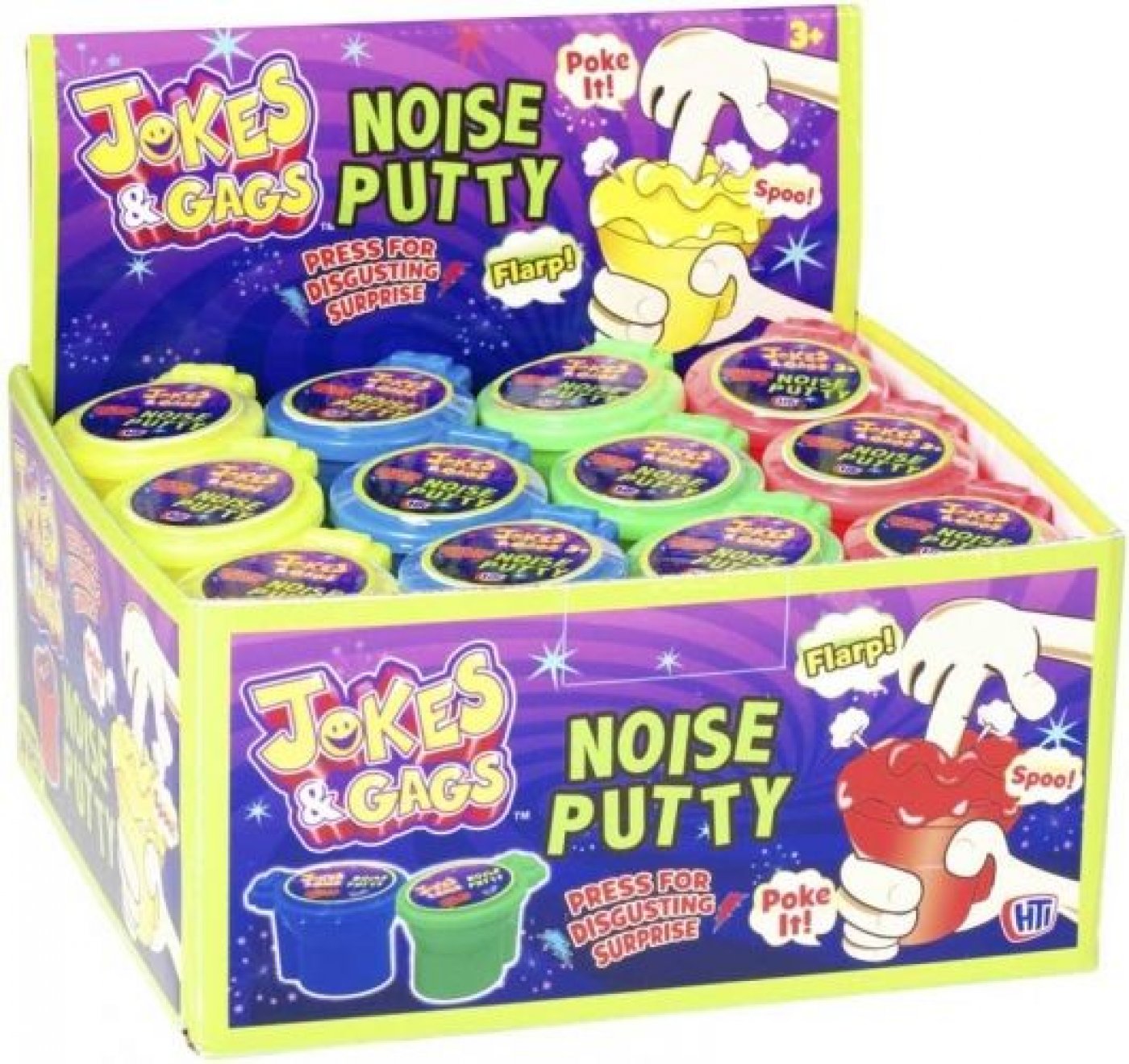 Inodoro Noise Putty Jokes And Gags Con Sonido Y Slime