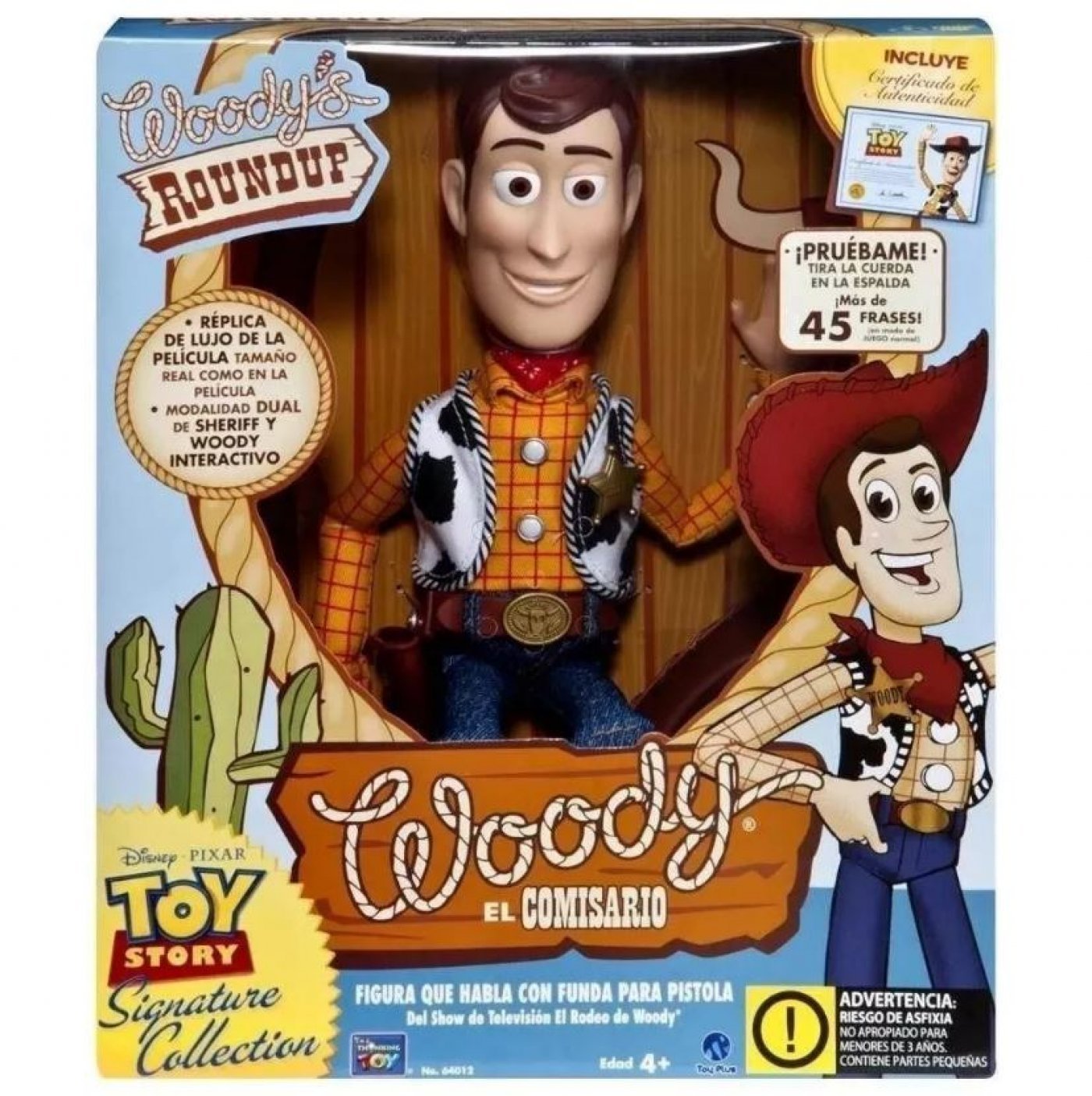 Woody Interactivo Signature Collection Toy Story 45 Frases SIN STOCK