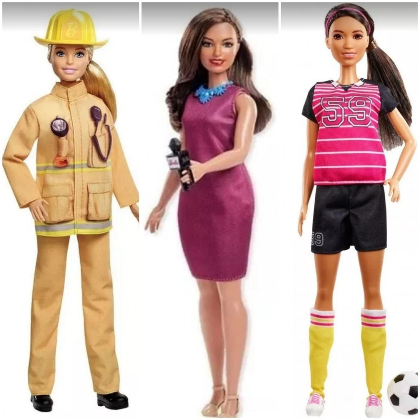 Barbie Profesiones 60 años 