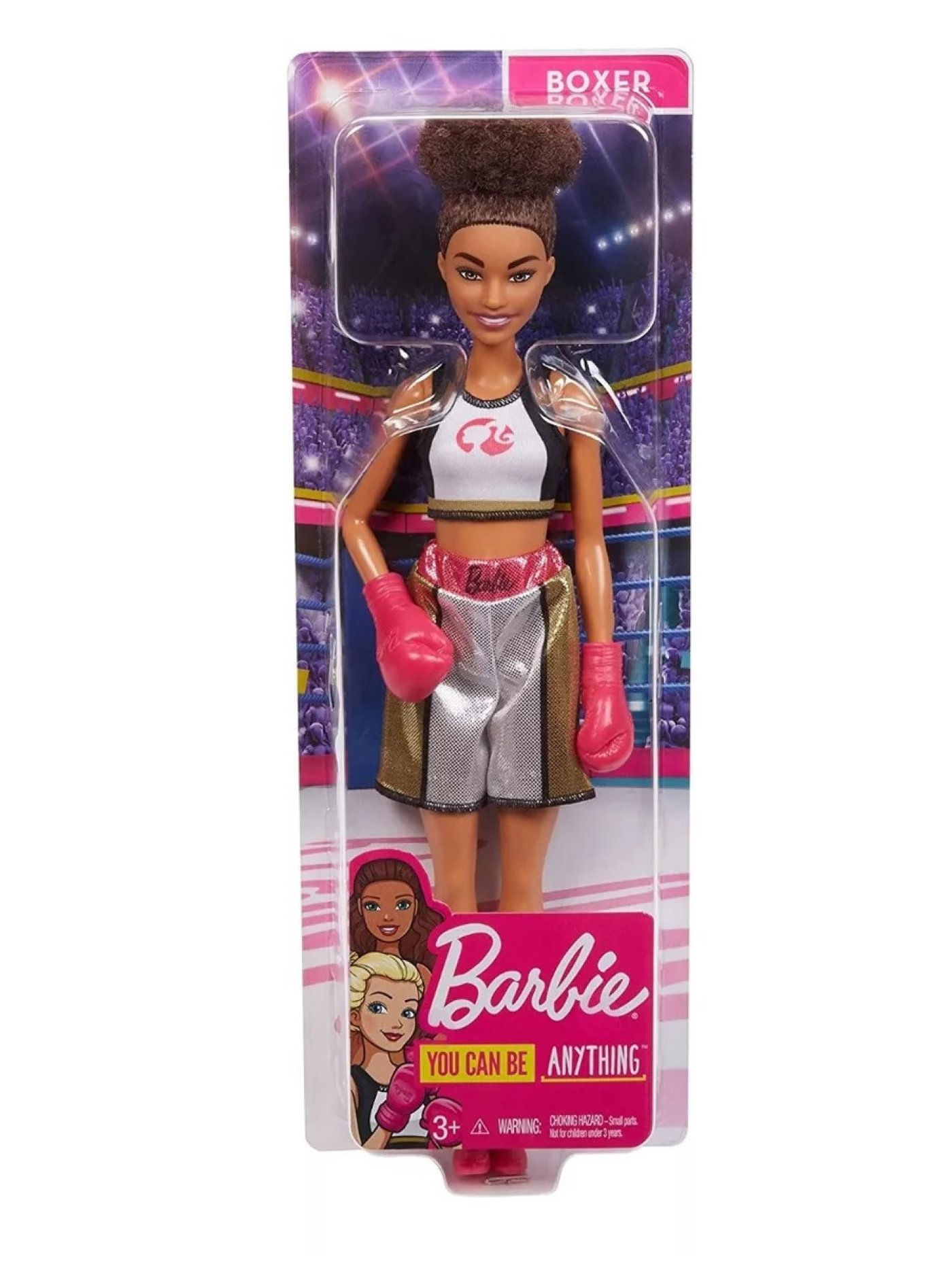 Muñeca Barbie 60 Aniversario Quiero Ser Boxeadora