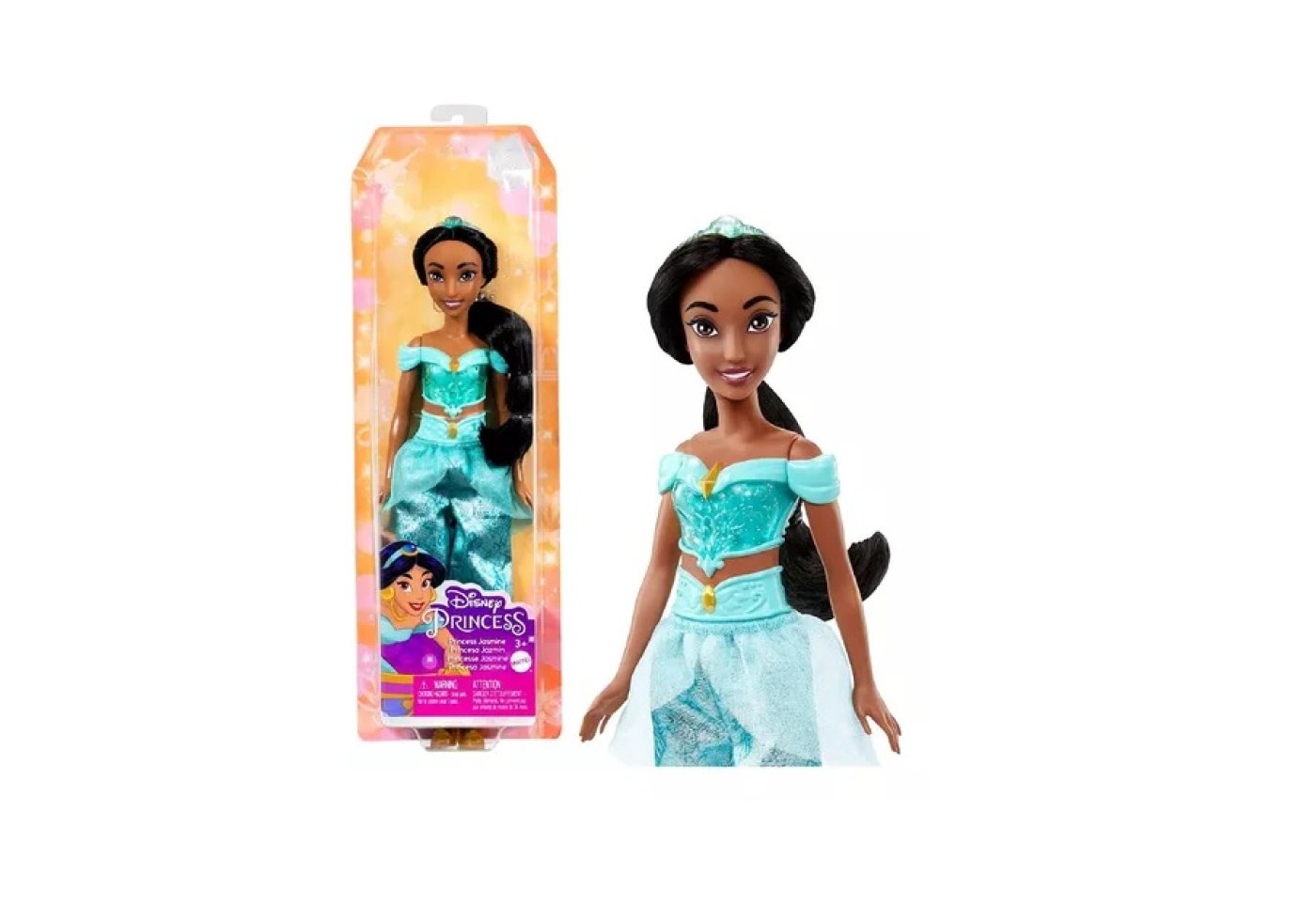 Muñeca Disney Princesa Jazmín De Aladdin Mattel