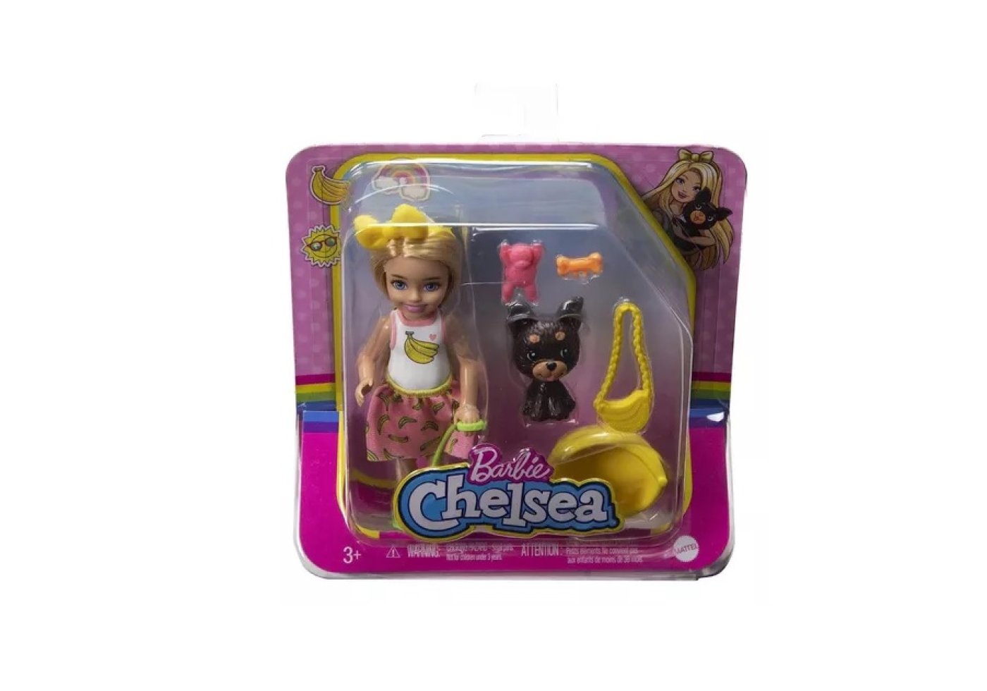 Muñeca Barbie Chelsea Con Mascota Y Accesorios 