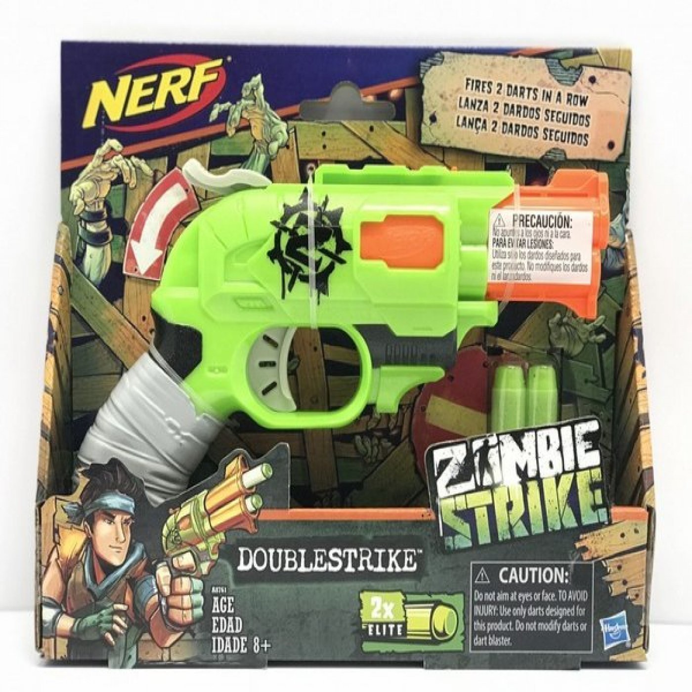 Nerf Zombie Strike: Doublestrike (SIN STOCK)