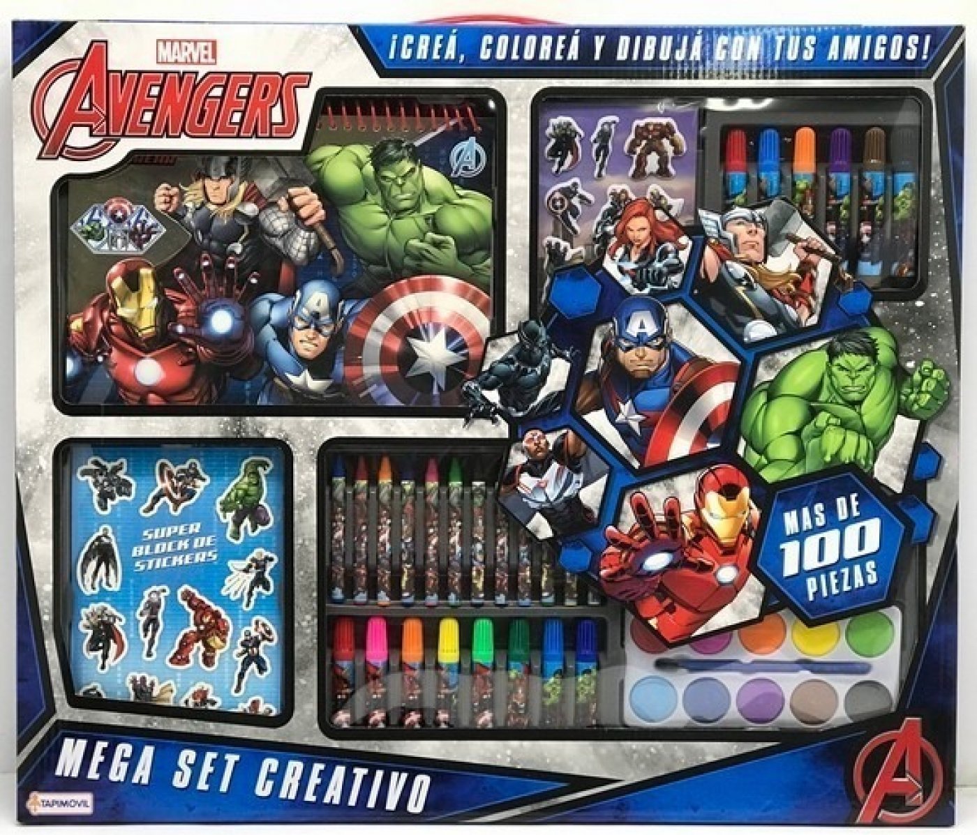 Mega set creativo Avengers