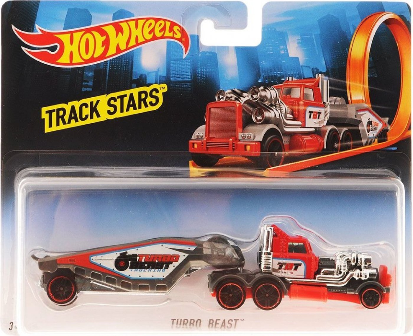 Hotwheels Track Stars Turbo Beast Original Mattel    (SIN STOCK)