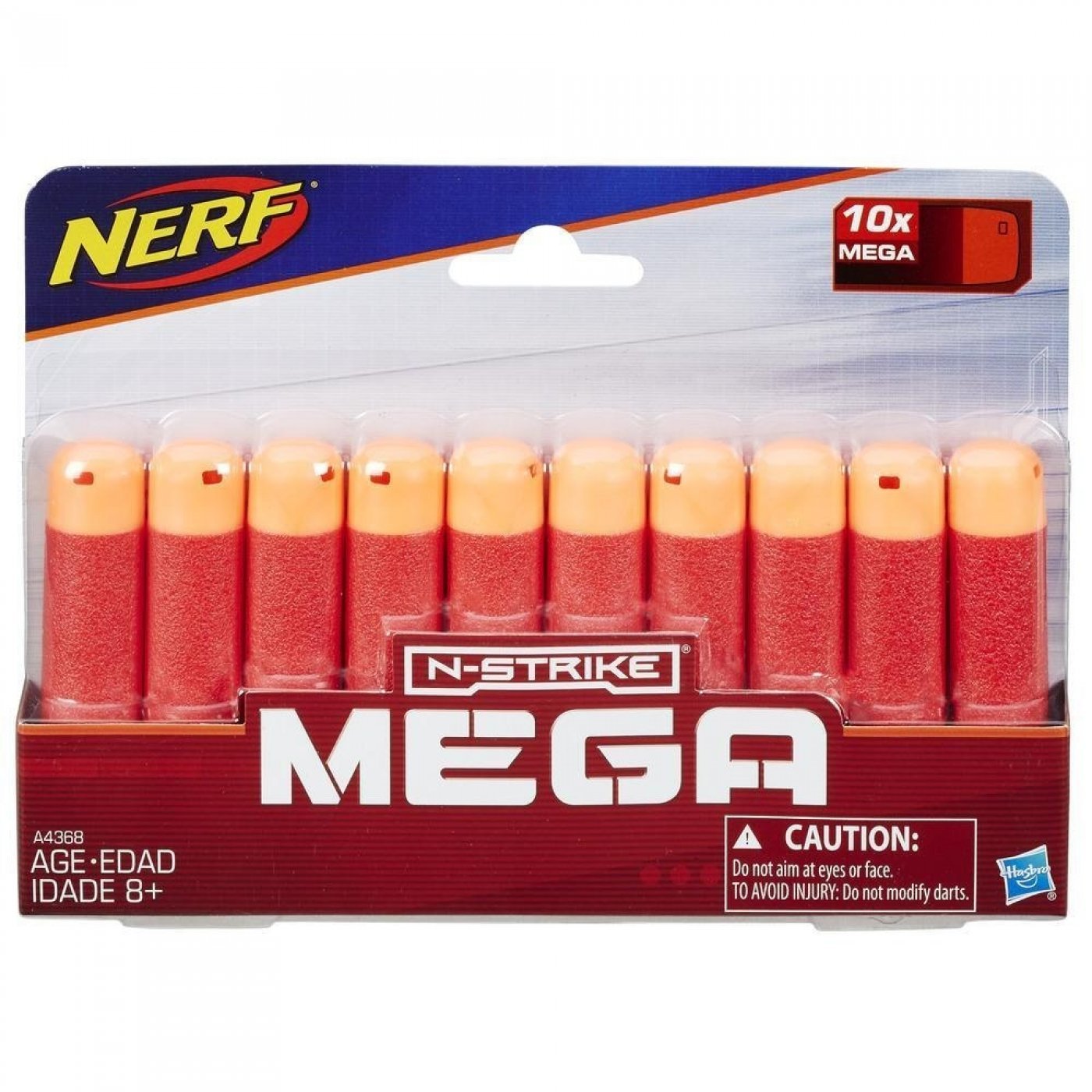 Pack de Dardos de Nerf x 10 (Mega) (SIN STOCK)