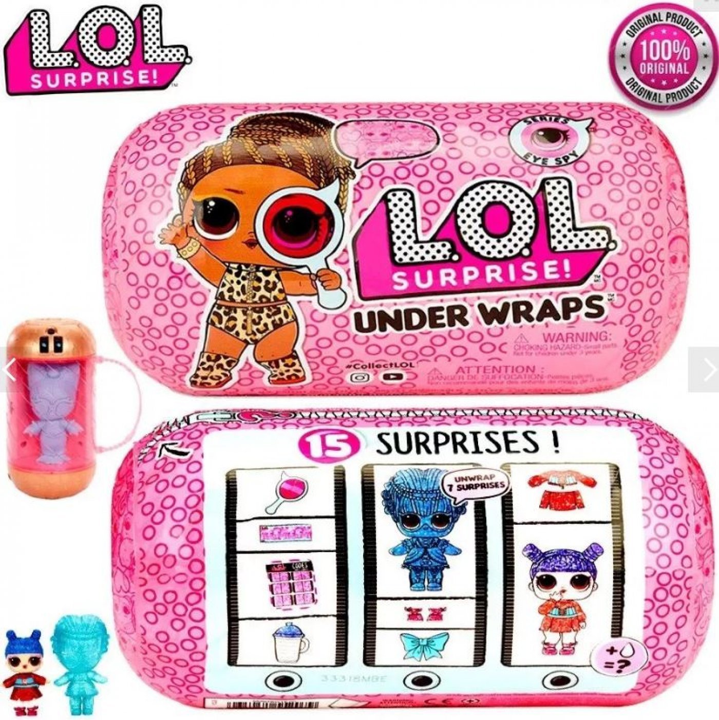 Lol Surprise Under Wraps Coleccionable Original!!! SIN STOCK)