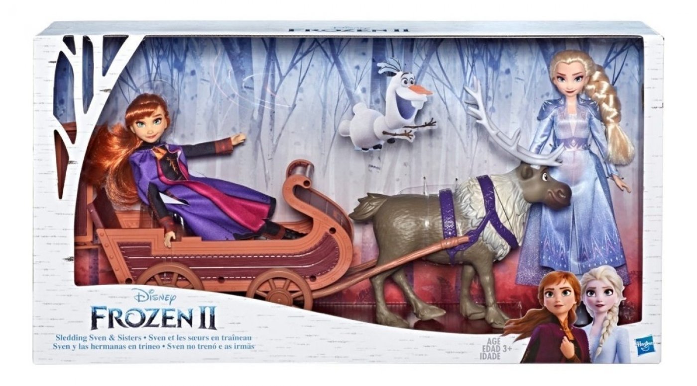 Carroza de Frozen 2 Con Elsa, Anna y Sven (SIN STOCK)