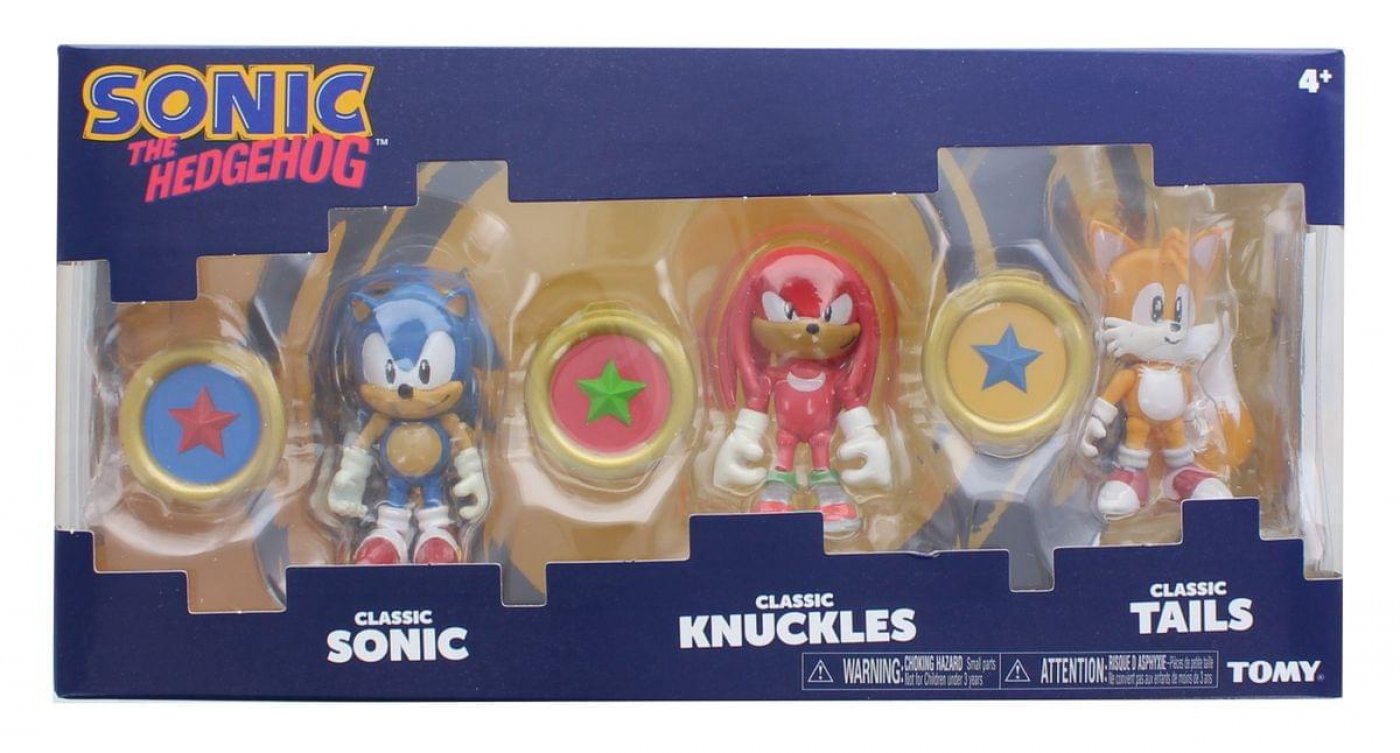 Sonic pack de figuras x 3