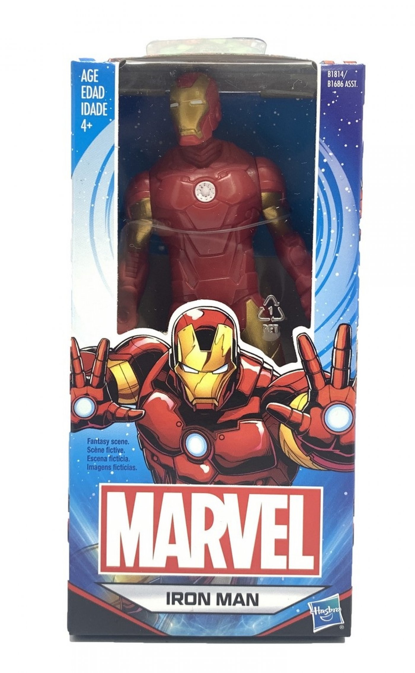 Iron Man / Cap. America / Spiderman de 6 Pulg. Figuras de accion de Hasbro