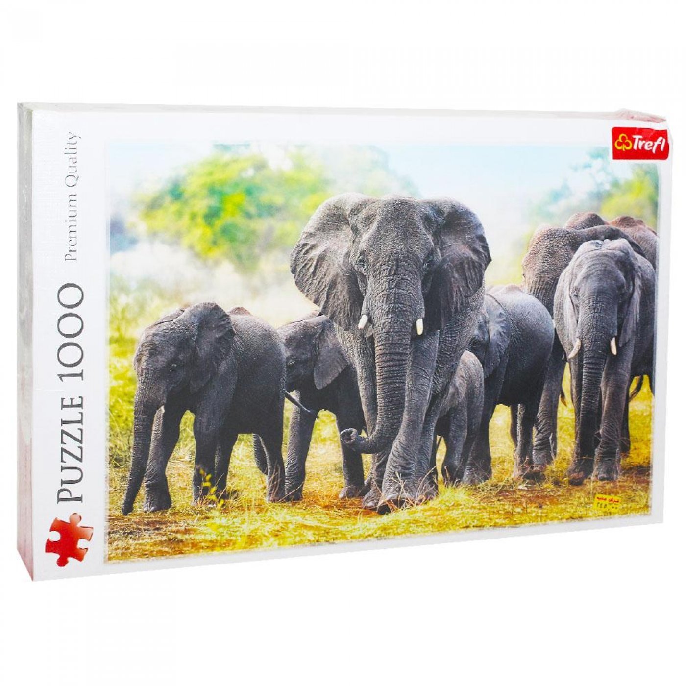 Rompecabezas de 1000 piezas Elefantes Africanos