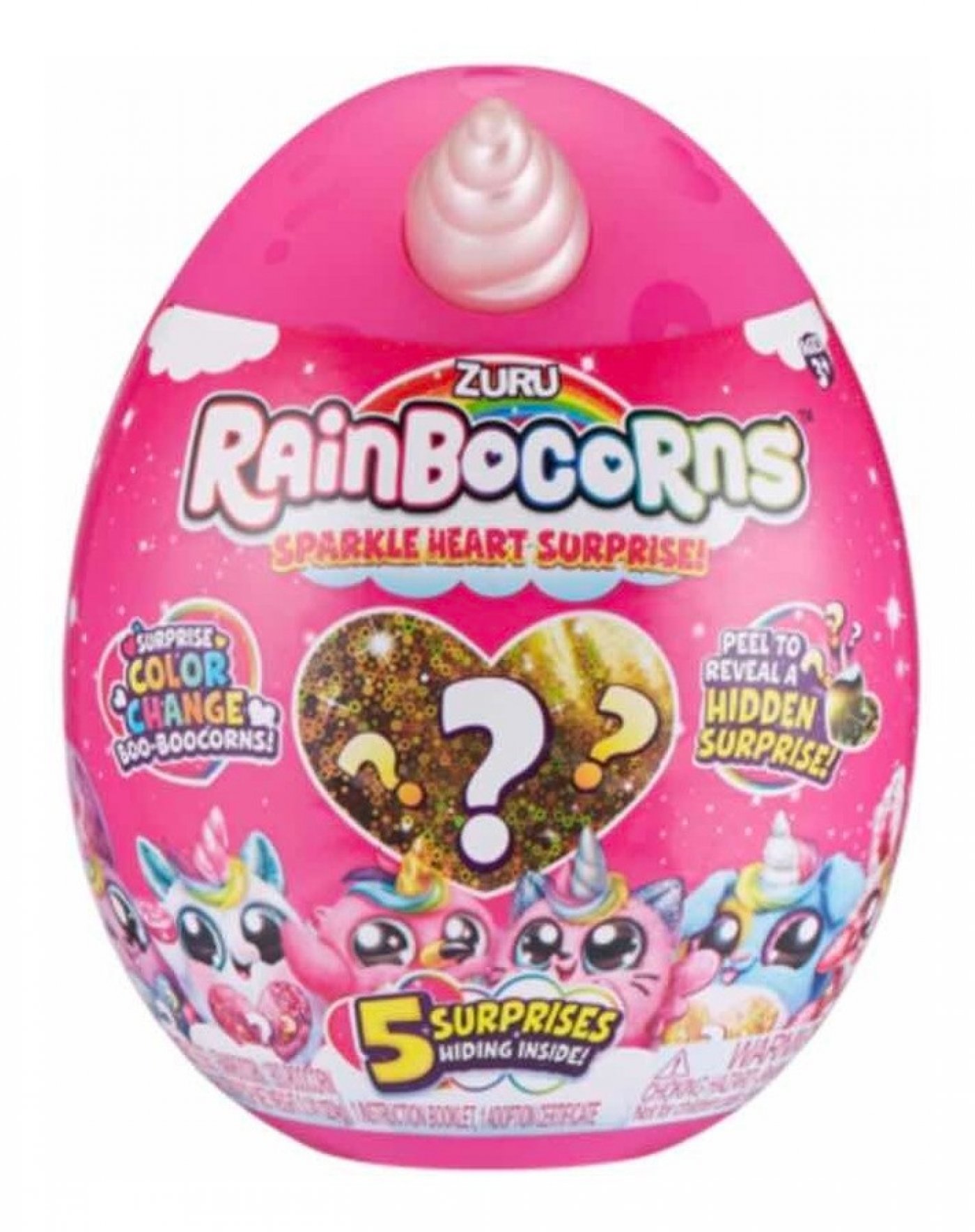 Rainbocorn mini - Peluches de Huevo de Unicornio