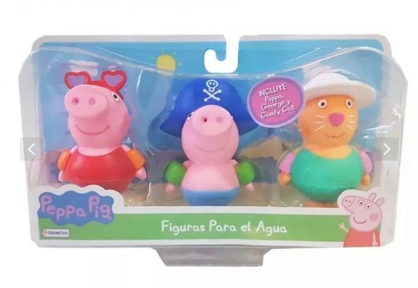 Peppa Pig Figuras Para El Agua  (SIN STOCK)