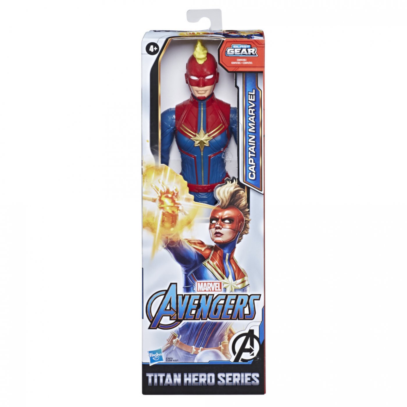 Capitana Marvel Titan Hero Series Avengers 